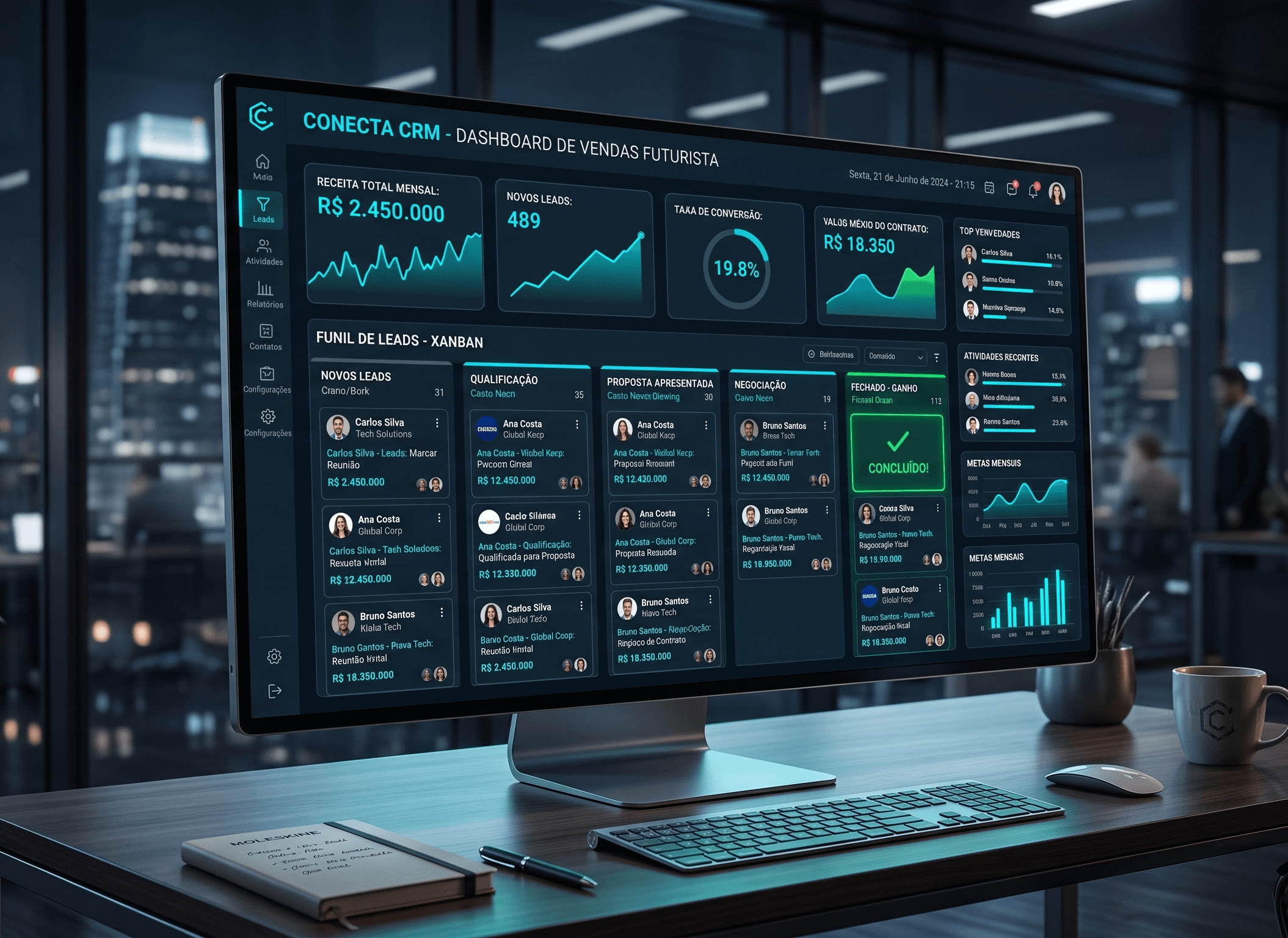 CRM de Vendas Inteligente